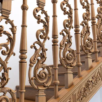 Wood Railing Spindles Classic Style
